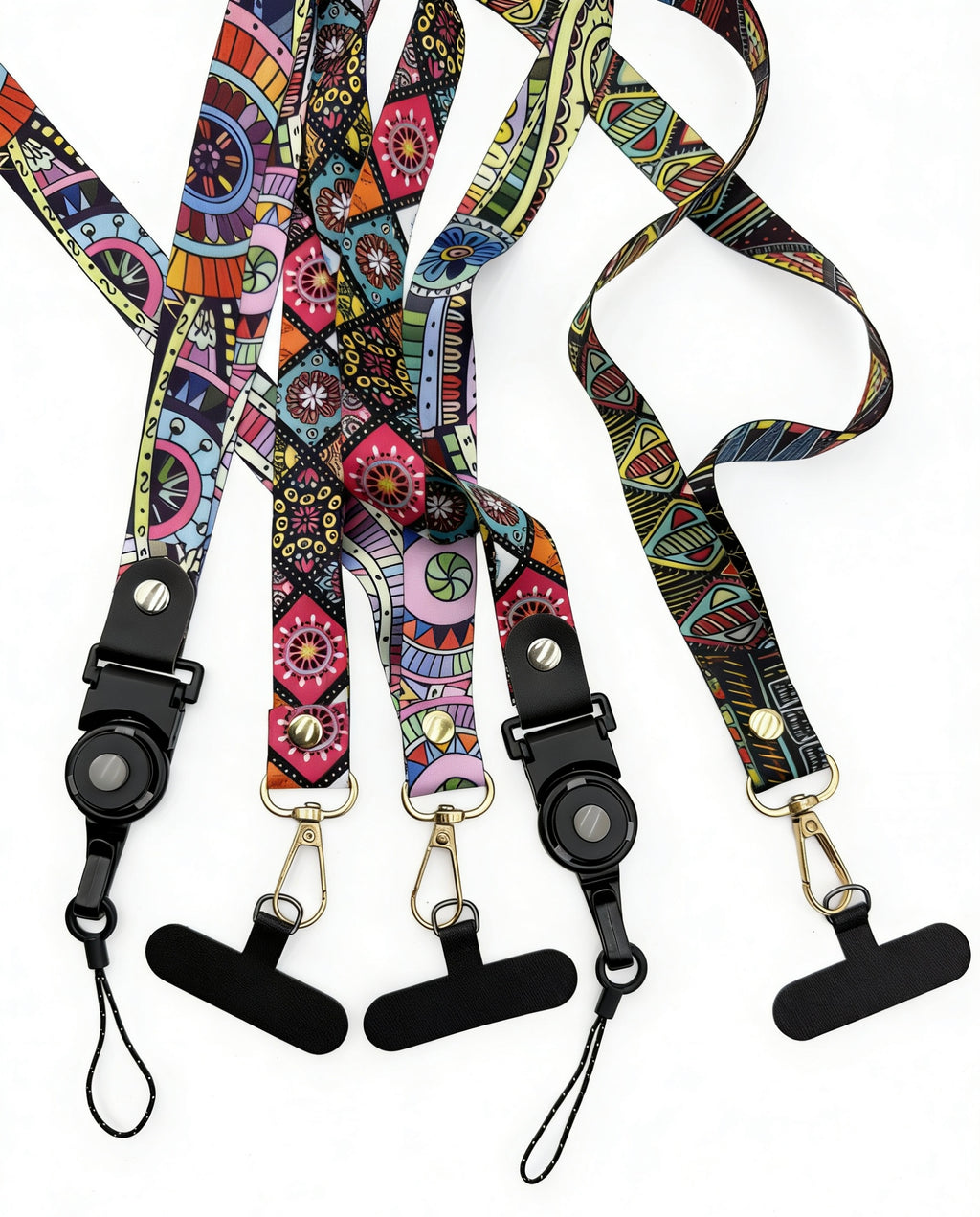 Custom Vintage Phone Lanyard | Personalized Logo Printing | Wholesale Supply