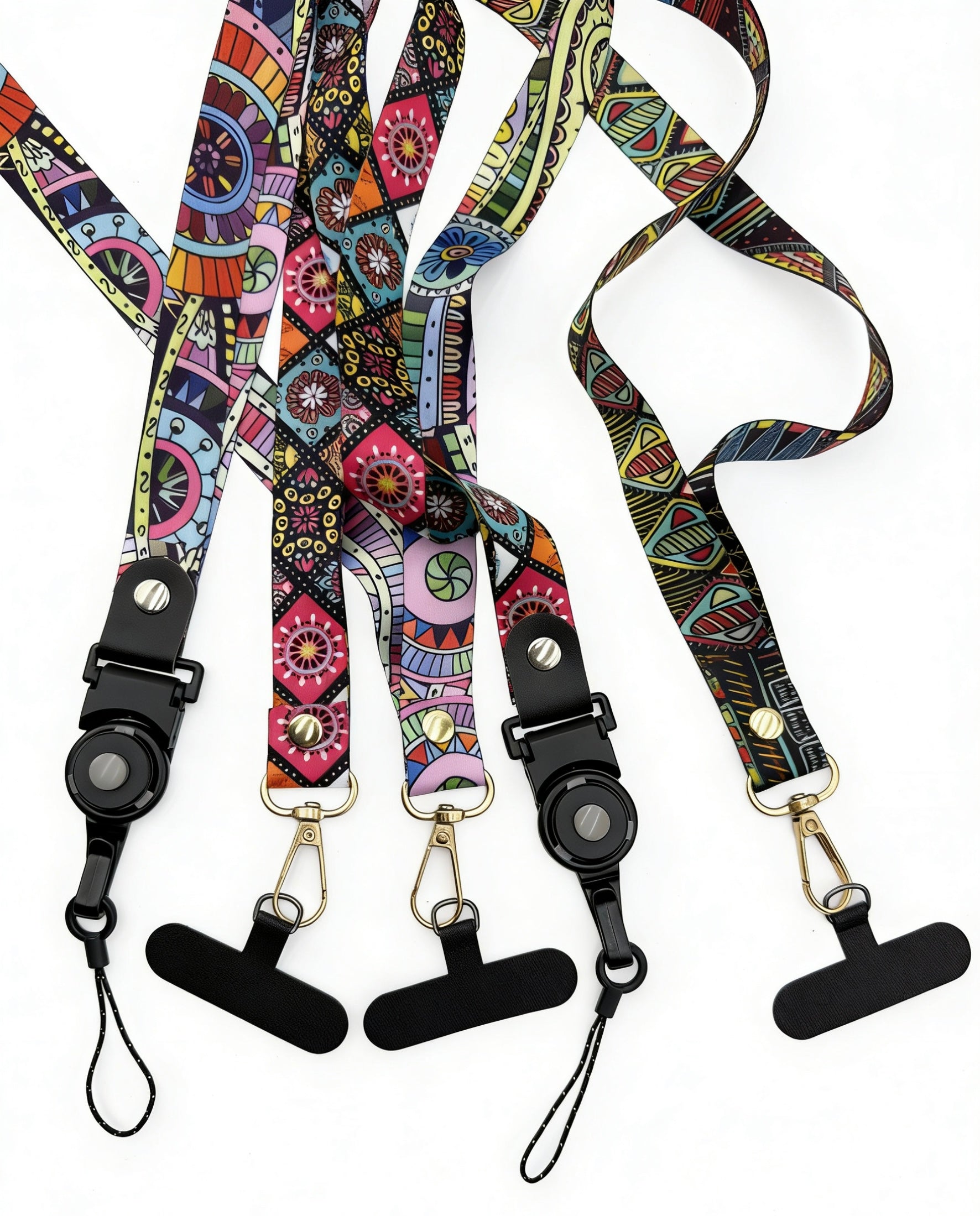 Custom Vintage Phone Lanyard | Personalized Logo Printing | Wholesale Supply