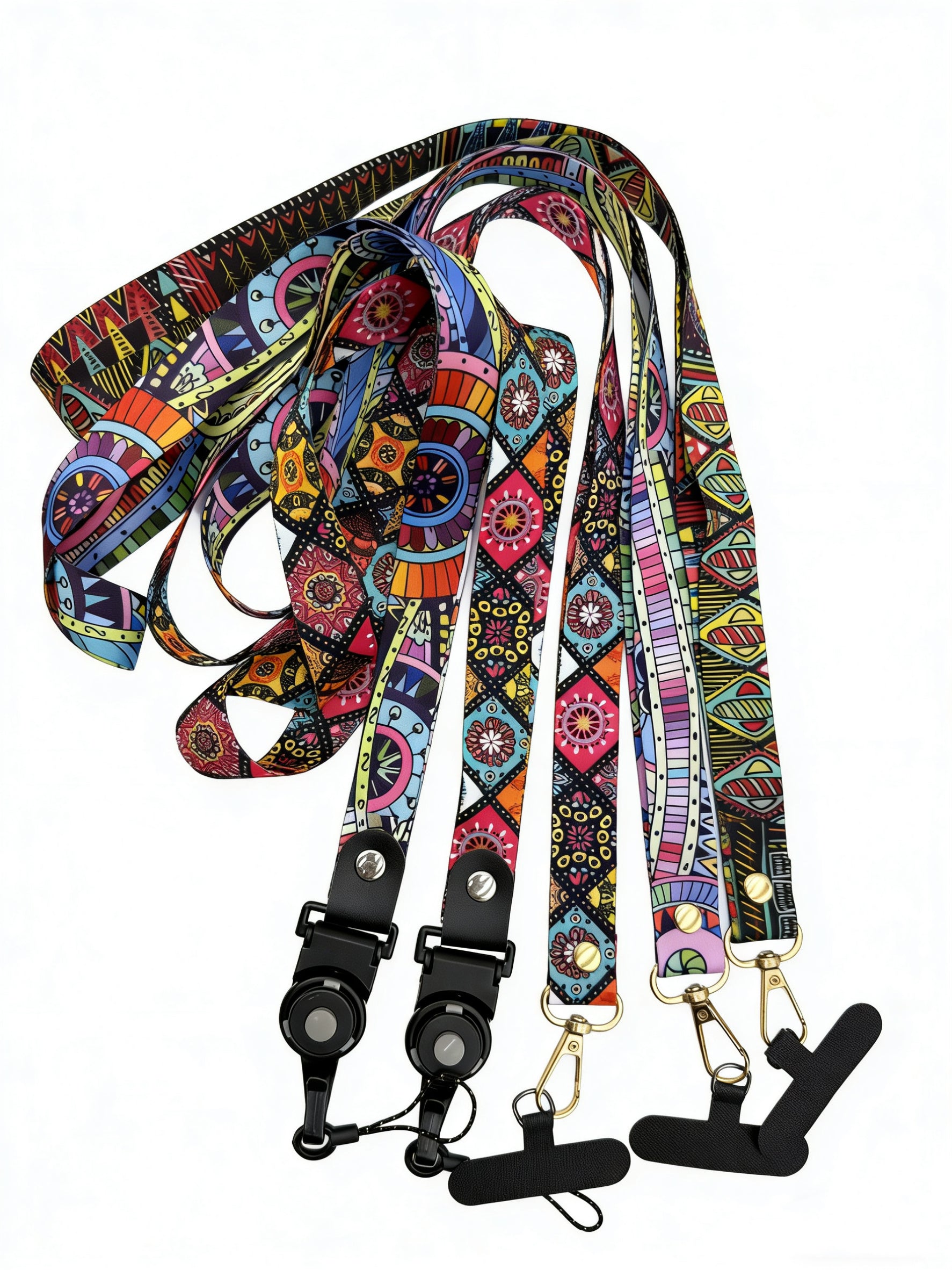 Custom Vintage Phone Lanyard | Personalized Logo Printing | Wholesale Supply