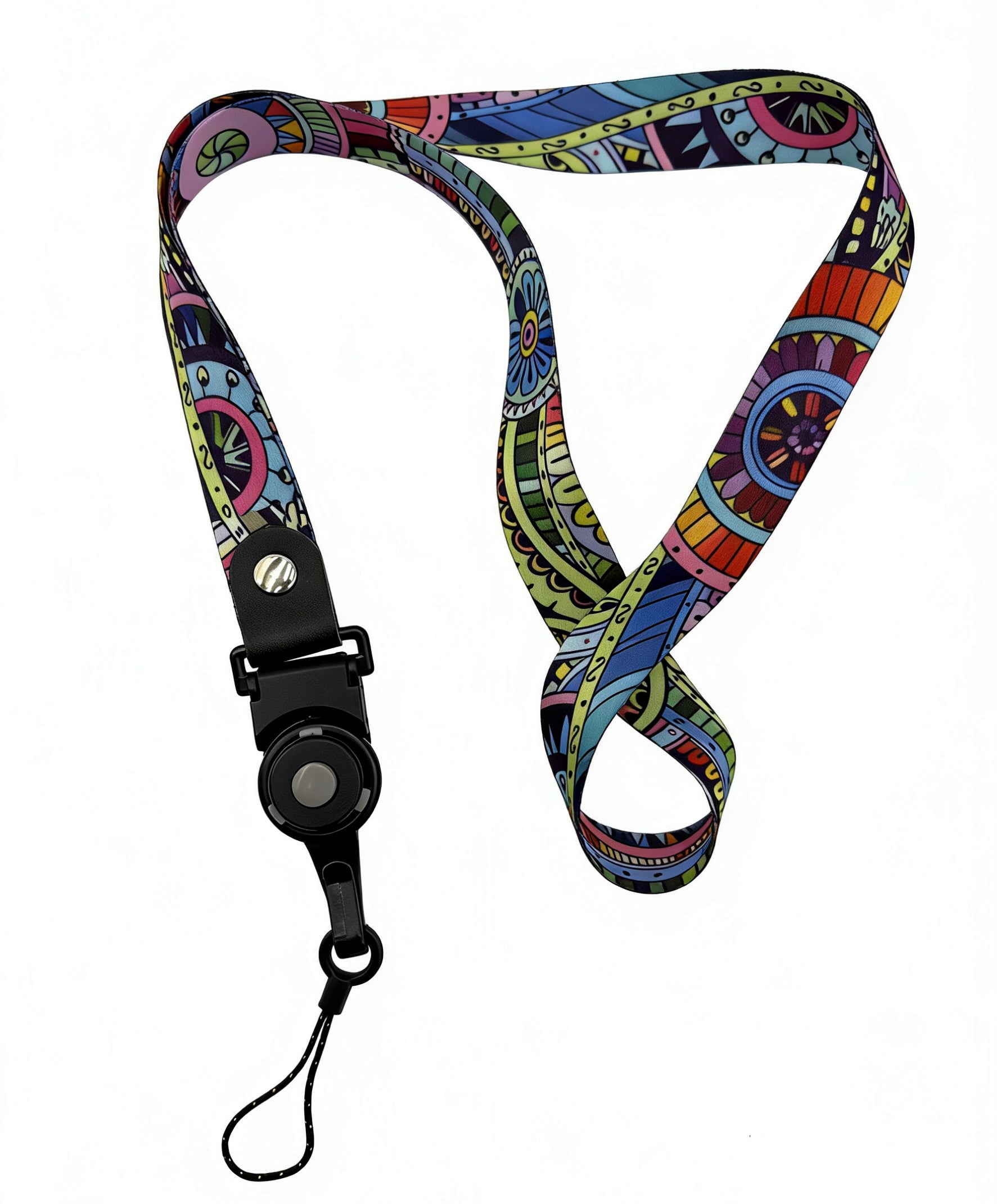 Custom Vintage Phone Lanyard | Personalized Logo Printing | Wholesale Supply
