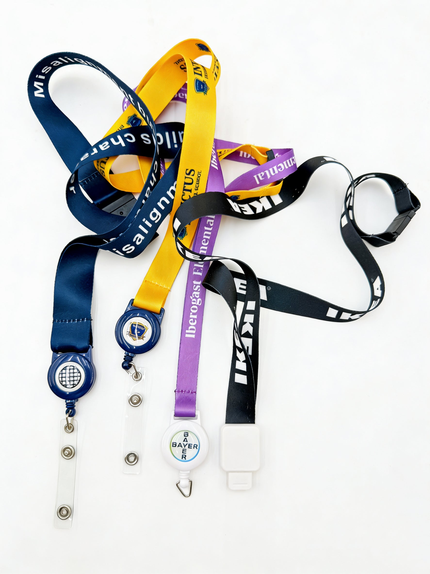 Retractable Badge Reel Lanyard | Custom ID Card Holder | Wholesale