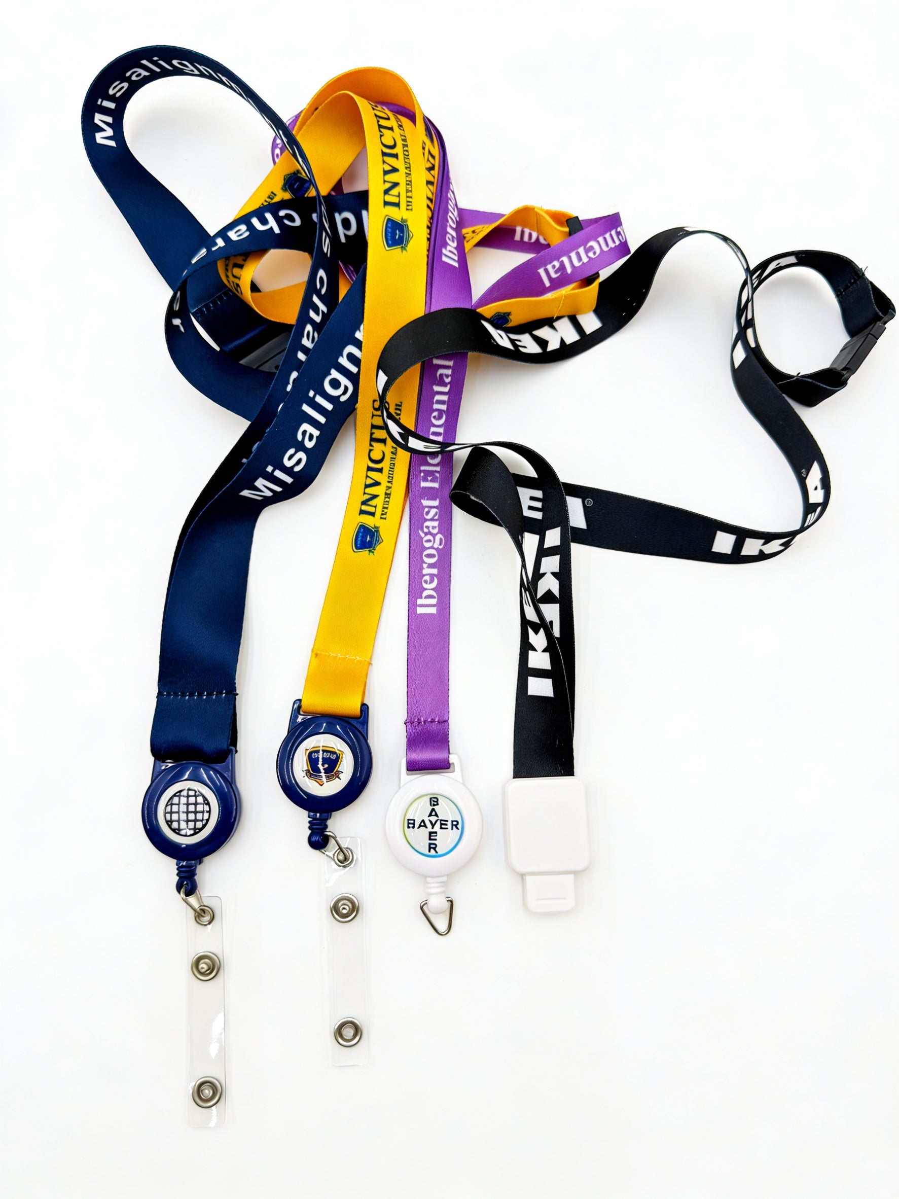 Retractable Badge Reel Lanyard | Custom ID Card Holder | Wholesale